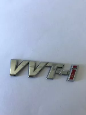 TOYOTA 'VVT-i' Badge Emblem Genuine & Original. VGC. #75428-0K010. Free Post! • $10.23
