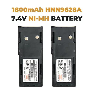 2PC HNN9628A Battery For Motorola CP250 CP450 GP88 GP300 GP600 PRO3150 Radios • $46.99
