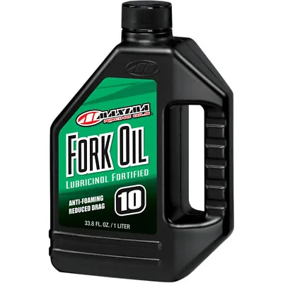 Maxima Racing Oil Motorcycle Fork Fluid/Oil | 10W | 1 Liter | 55901 • $20.98