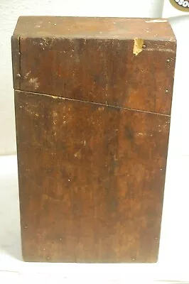 Vintage SNELLS Carpenter's Auger Bit Set In Wood Case Irwin Miller Falls Stanley • $34.99