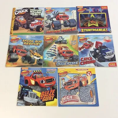 Blaze Monster Truck Preschool Kindergarten 1st 2nd Grade 8 Book Lot • $15.99