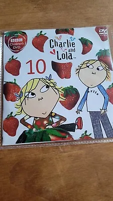 Charlie And Lola - 10 Ten - CBeebies BBC Kids - DVD - NO CASE • £3.10