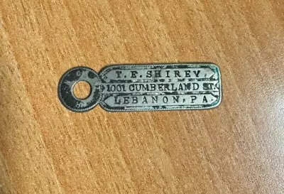 Lebanon Pa. Knights Of Malta Commandery 117 Shirey I.D. Key Fob • $15