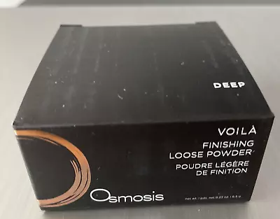 Osmosis VOILA FINISING LOOSE POWDER 0.23 Oz / 6.5 G DEEP COLOR NEW IN BOX • $34.99