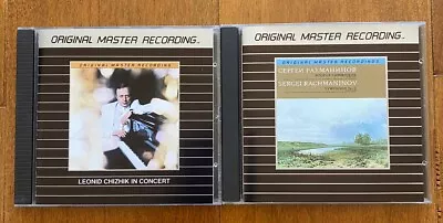 Lot Of 2 Russian Classical - Mobile Fidelity MFSL Cd's Rachmaninov Chizhik • $24.95