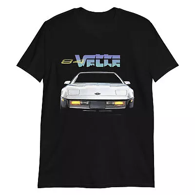 1984 Corvette C4 84 Vette Retro Aesthetic Nostalgia Short-Sleeve Unisex T-Shirt • $26.95