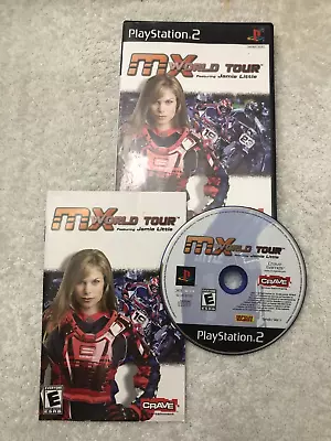 Mx World Tour (Sony Playstation 2 Ps2) • $3.95