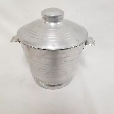 Vintage Metal Insulated Ice Bucket MCM • $9