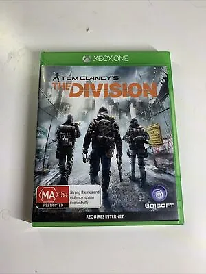 TOM CLANCYS THE DIVISION X-Box One Game - MA15+ VGC Cm755 • $9.99