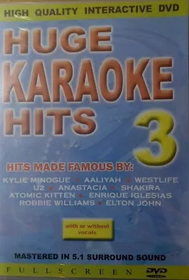 Hugh Karaoke Hits #3 New Sealed 28 Tracks + Free Uk Post #pb • £3.75