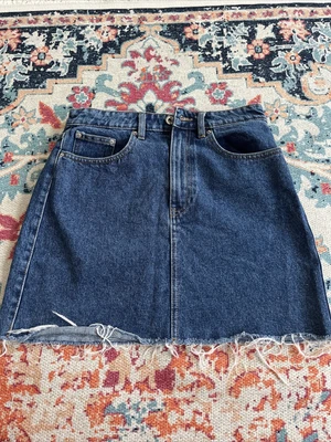 $8.50 • Buy Trafaluc By Zara Women Denim Skirt  Size Medium 