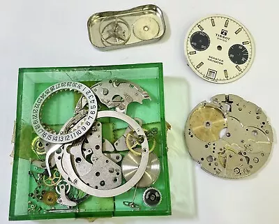 Tissot Seastar Navigator Chronograph Movement & Dial Valjoux 7734 • $152.50