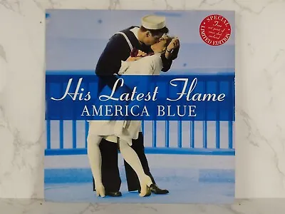 His Latest Flame – America Blue  Vinyl 12  Single Limited Edition C/w Print. • £2.40