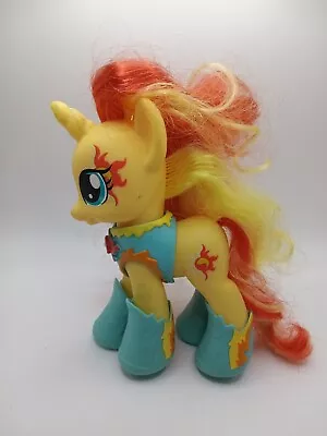 RARE 6  My Little Pony Sunset Shimmer Fashion Style Pony Cutie Mark Figure • $14.98