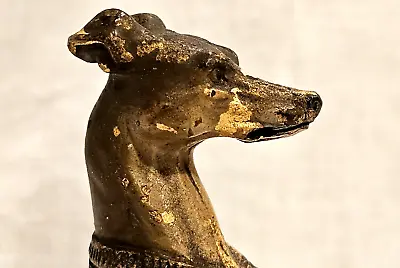 Vienna Bronze Whippet Dog Figurine Seated • $450