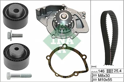 £144.01 • Buy INA 530 0446 31 Water Pump & Timing Belt Set OE REPLACEMENT XX6903 CEB26F