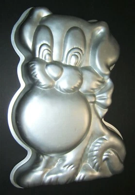 $16 • Buy Dog Cake Pan - Vintage 1978 Wilton Dog Cake Pan - Dog Baking Pan/jello Mold
