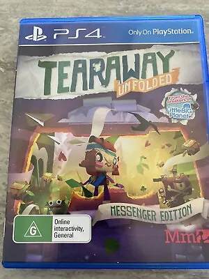 Tearaway Unfolded PS4 Playstation 4 Game BRAND NEW FREE POST • $14.99