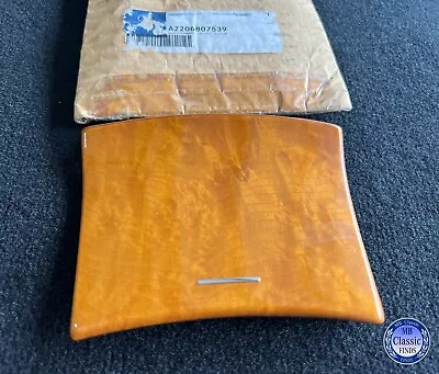 Mercedes Benz W220 S Class Center Console Wood Trim Cover Genuine NOS 2206807539 • $465