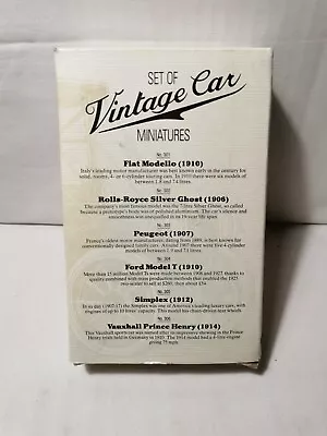 Set Of Vintage Car Miniatures Reader's Digest. • £9