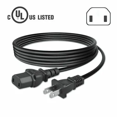 2M AC Power Cord For Sony KDL-52XBR9 KDL-52Z5100 Bravia TV LED Plasma PSU Cable • $10.99