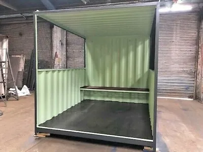 10ft X 8ft Shipping Container Smoking Shelter - Glasgow • £1900