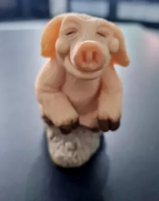 Piggin Plastered Pig By David Corbridge Handmade 1993  • £0.99