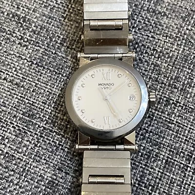 MOVADO VIZIO 8365868 Watch Quartz New Battery • $199