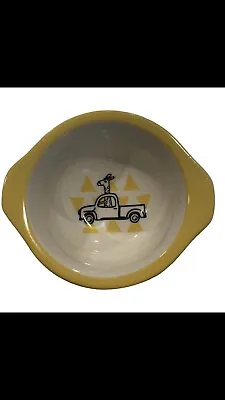 Sugar Booger Yellow Giraffe Spill-Proof Melamine Baby Bowl With Silicone Base. • $7