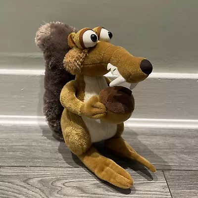 12” Scrat Soft Toy Ice Age 4  With Acorn Plush Cuddly Stuffed Animal 2012 • £6.97