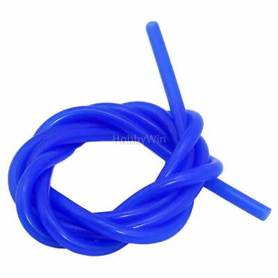 Navy-blue Silicone Fuel Line 5x2.5mm 100cm RC Model Engine Oil Pipe Hobby Parts • $6.50