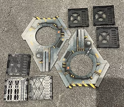 Games Workshop 1995 Necromunda Warhammer 40k Card Building Scenery Terrain • £19.95