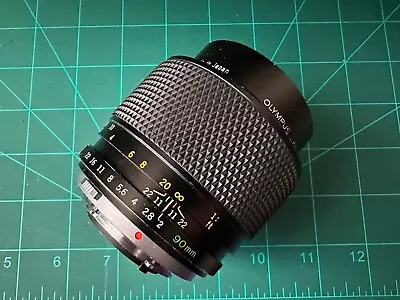 Olympus Zuiko 90mm F2 Macro / Portrait Lens PRO F2.0 OM System *NB*  'imperfect' • £299.99