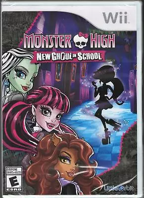 Monster High New Ghoul In School WII (Brand New Factory Sealed US Version) Ninte • $27.98