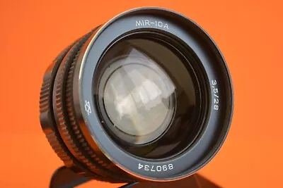 Rare Vintage MIR 10A 28mm F/3.5 M42 Ultra Wide Angle Manual Focus USSR Full Set • $539