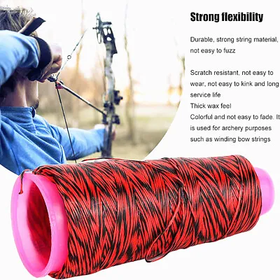 110M Archery Material Dacron Strings Cord Rope Outdoor Hunting Recurve Longbow • $9.99