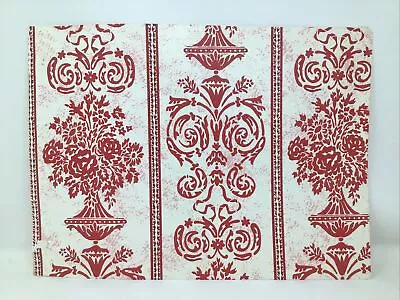 Vintage Wallpaper Sample Eisenhart House Of Beauty Pattern Classical Adam HB3340 • $7.49