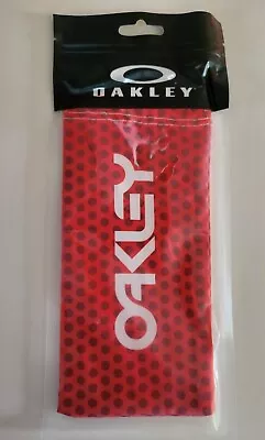 Oakley Micro Fiber Storage Bag Pouch (red) *brand New* In Package • $22.08