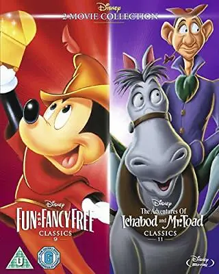 Fun & Fancy Free/ Ichabod And Mr Toad [Blu-ray] [Region Free] New DVD FREE &  • £12.65