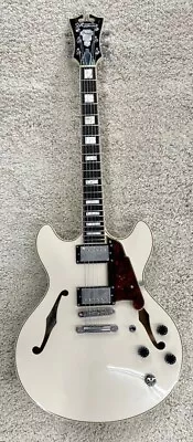 D'Angelico Premier DC Semi Hollow Electric Guitar Champagne DAPDCCMPCSCB • $599.95