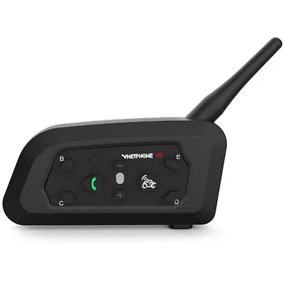 Motorcycle Helmet Bluetooth Headset Intercom Waterproof 1000m Riders Interphone • $47.60