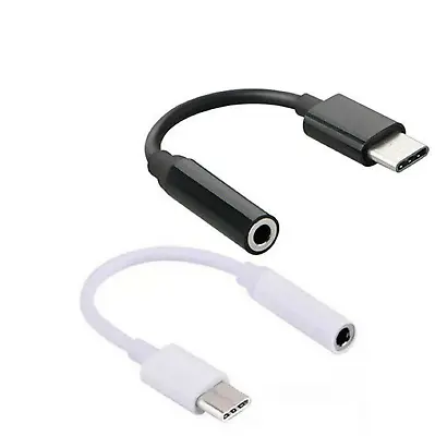$2.29 • Buy 2 X USB C To 3.5mm AUX Headphone Adapter Type C Jack Cable For Android 