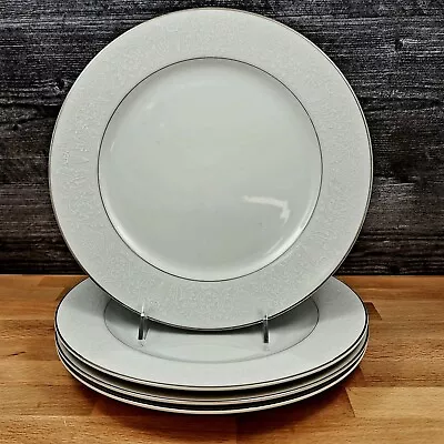 Crown Victoria Lovelace Collection Japan Set Of 4 Dinner Plates 10.25 In (26cm) • $19.99