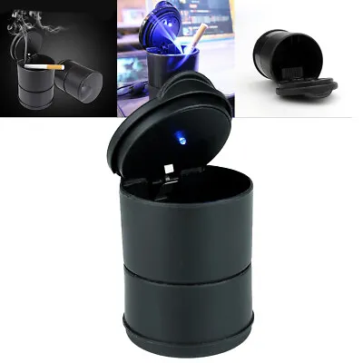 £4.29 • Buy Universal LED Auto Car Ashtray LED Light Lid Cigar Ash Cup Holder Portable