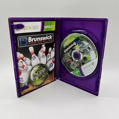 Brunswick Pro Bowling - Kinect (Xbox 360 2011) Complete Tested Works CIB  • $11.99