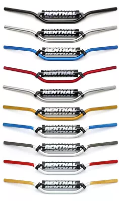 Renthal 7/8  Handlebar - Mini ATV CR KX RC 971 KTM YZ YFZ Raptor Vintage Bends • $95.81