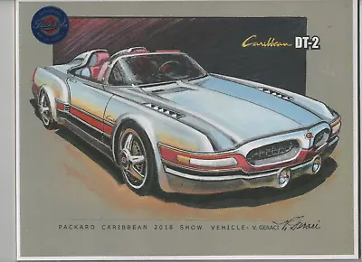 Packard Caribbean Of The Future Fine Art Print By Designer Vince Geraci • $10