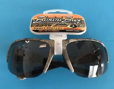 Bimini Bay Mossy Oak Polarized Camo Sunglasses MO-BB103-BS - Smoke Color Lens • $20.99