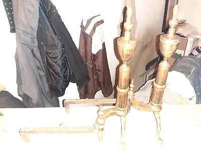 Vintage Fireplace  Andiron Bundle • $300