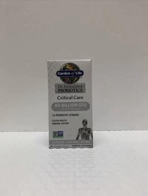 $17.99 • Buy Garden Of Life Critical Care - 80 Billion CFU - 30 Capsules DMG BOX
